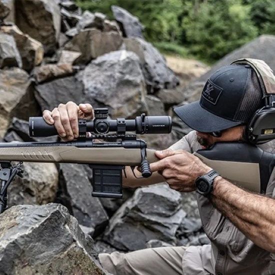 Vortex Viper PST Gen II 5-25x50 SFP IR 30mm Rifle Scope EBR-4 MOA