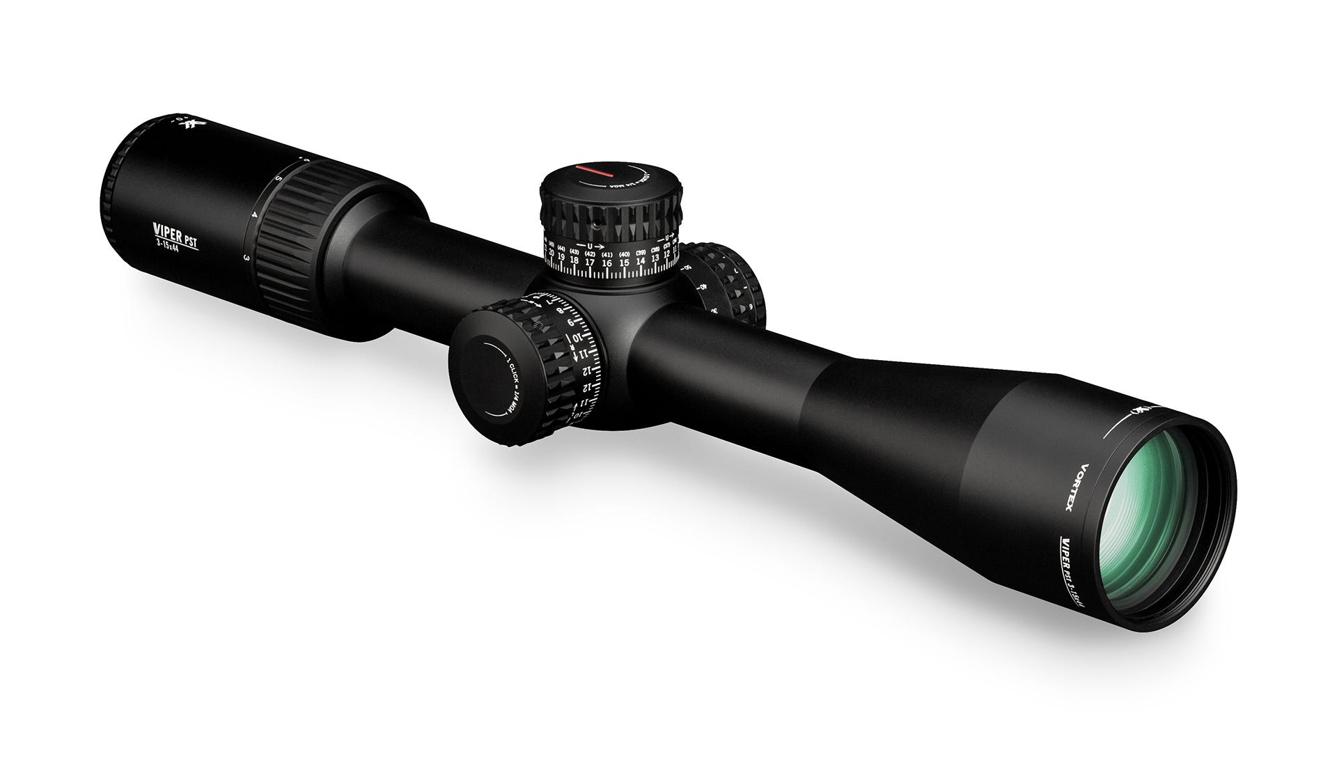 Vortex Viper PST Gen II 3-15x44 FFP EBR-7C MOA Rifle Scope