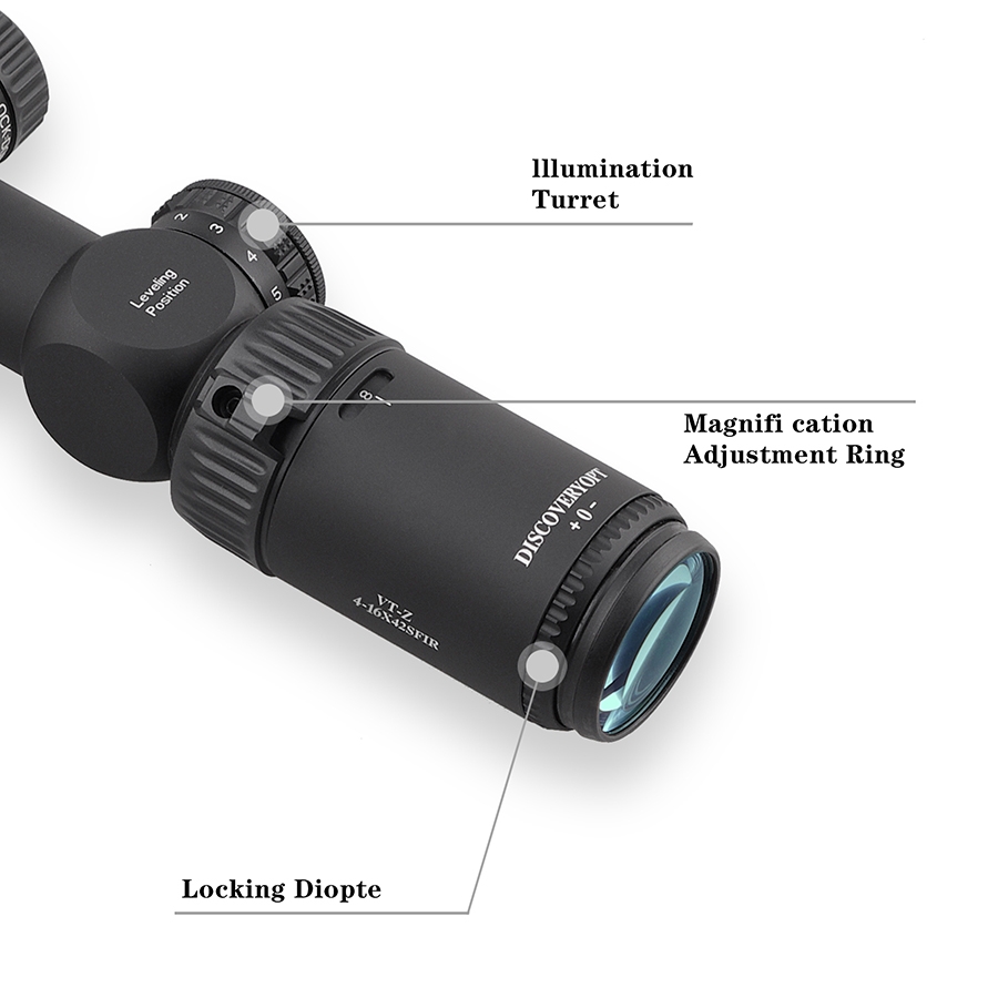 WIN A: Discovery Optics VT-Z 4-16x42 SF IR SFP 1/4MOA 1" Rifle Scope