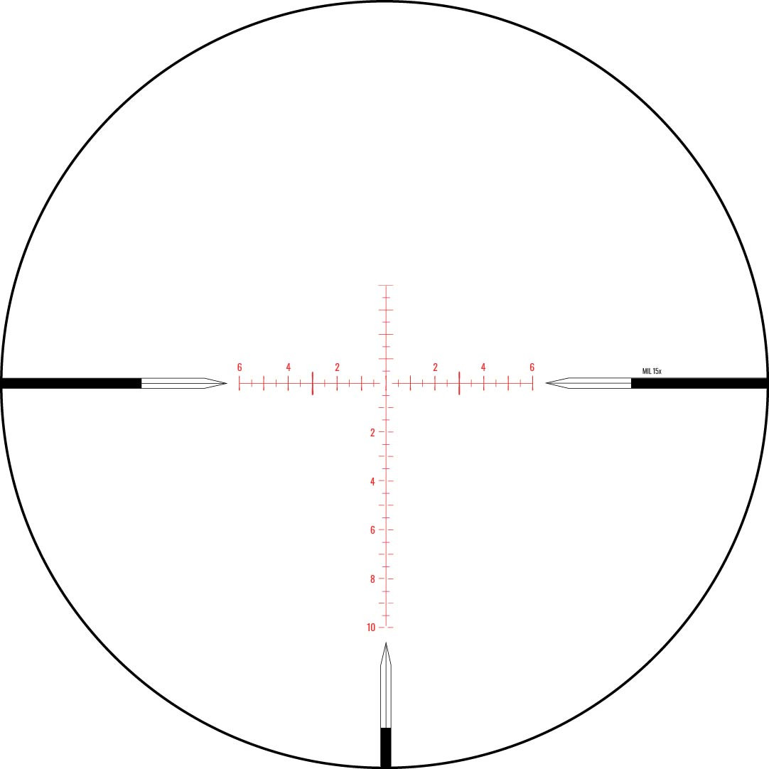 WULF Defender 30 3-15 x 44 ED SFP IR W-MIL6