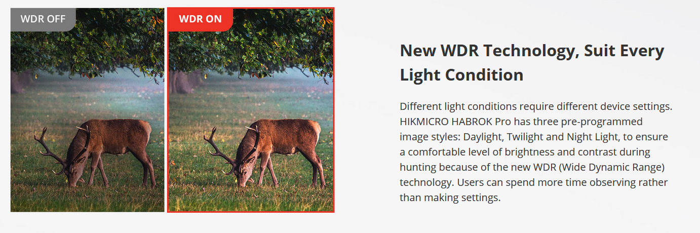 HIKMICRO Habrok Pro HX60L Multi-Spectrum Thermal Binocular