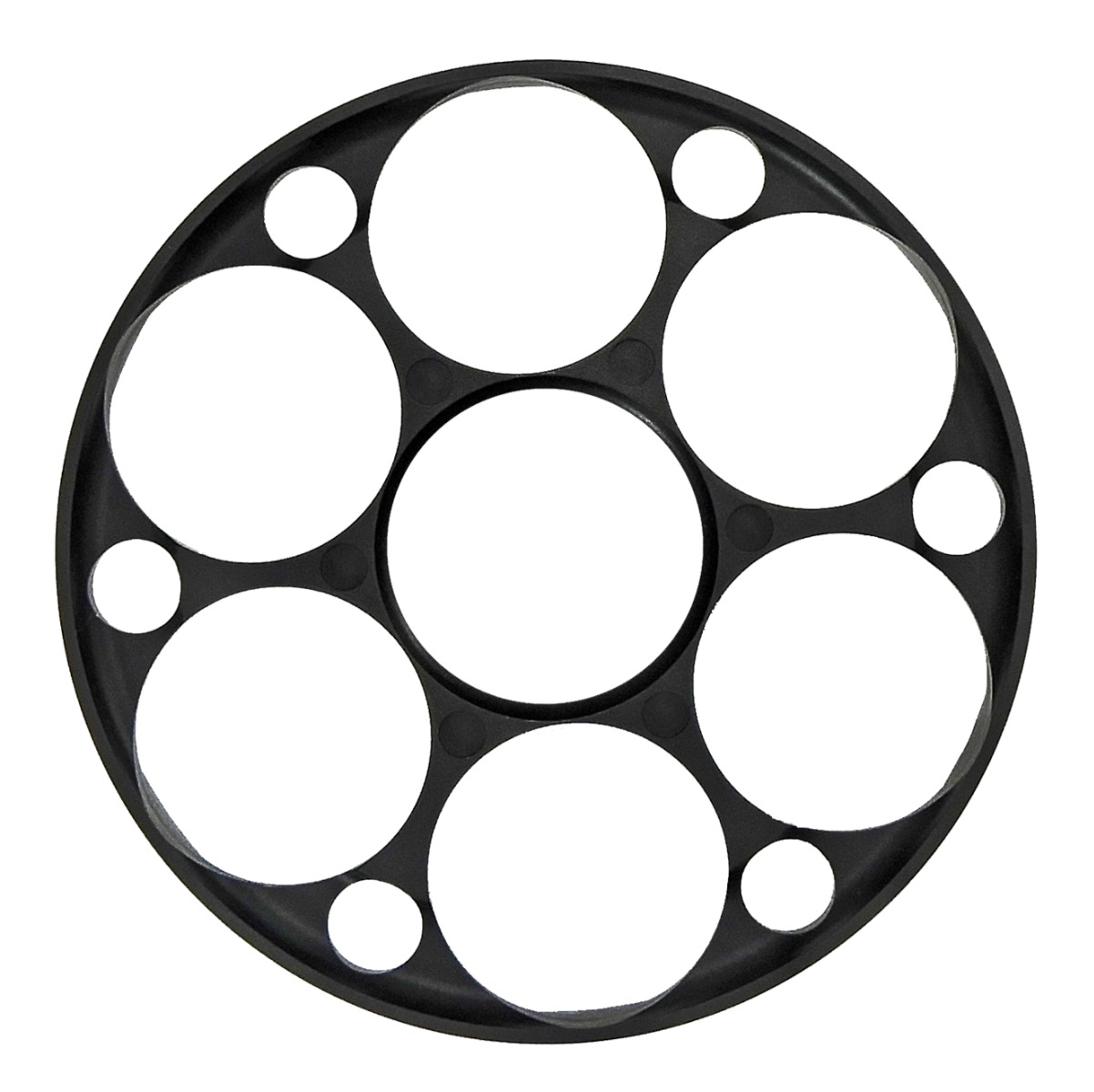  Falcon T50i 125mm Anodised Black Sidewheel