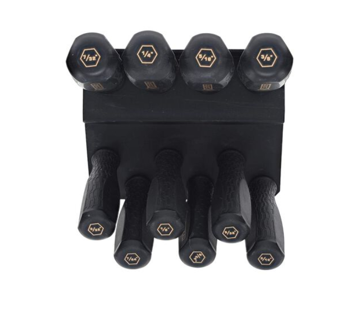 Wheeler 10pc SAE Hex Screwdriver Set – Precision Drivers for Scope Mounting & Gunsmithing
