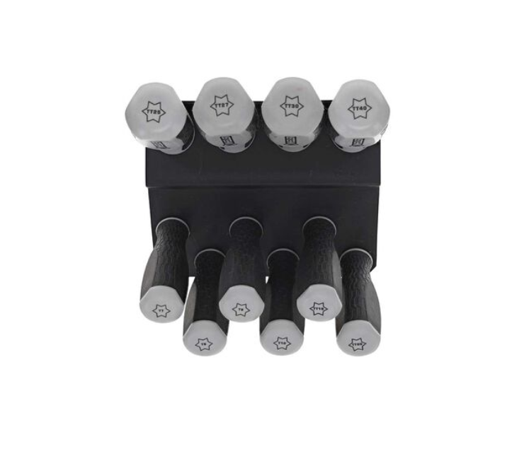 Wheeler 30pc Hex & Torx Screwdriver Set – Complete Metric, SAE & Torx Bench Kit
