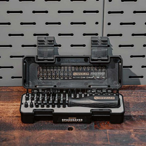 Wheeler 36 Piece Spacesaver Screwdriver Set