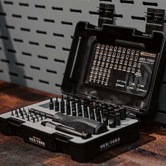 Wheeler 65 Piece Hex-Torx Screwdriver Set