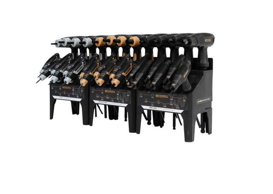 Wheeler 30pc P-Handle Driver Set – Metric, SAE & Torx T-Handle Workshop Kit