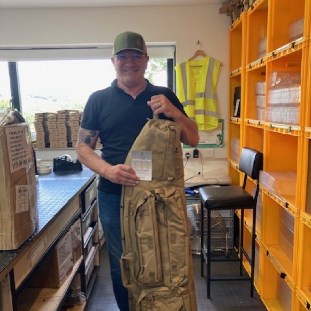 WIN A: ELLTECH ARIDA 52" 600D Sniper Tactical Drag Bag - Tan