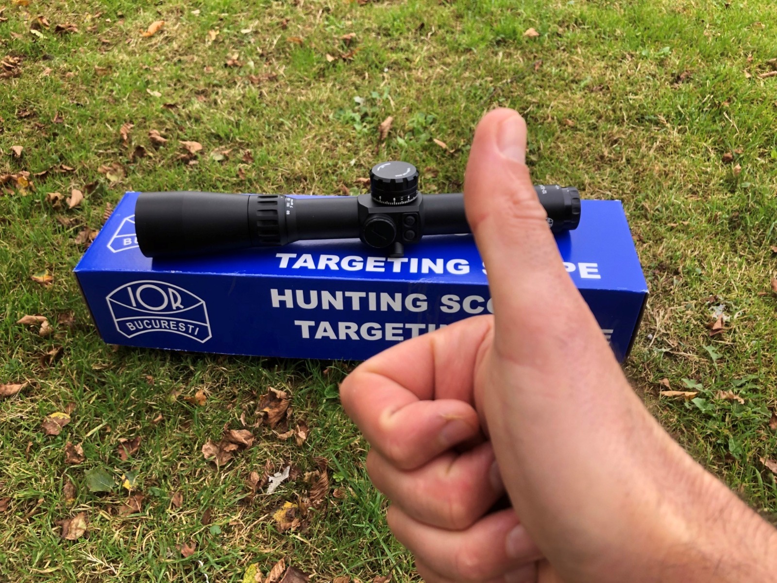 IOR Terminator 12-52x56 ED SFP IR MOA Rifle Scope 