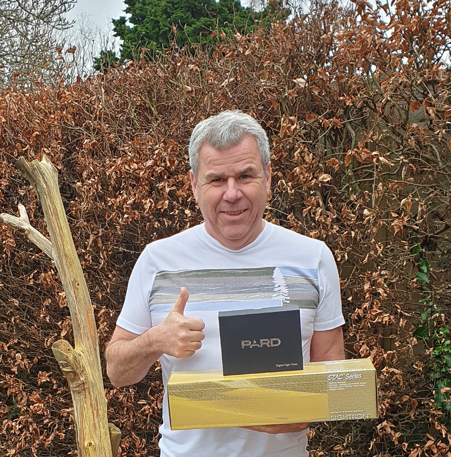 Pard NV007V & a Sightron S-TAC 4-20x!