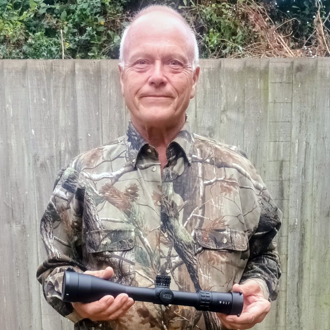 WIN A: WULF Optics Lightning 30E 6-24x50 SFP IR W-MIL2 0.1MRAD 30mm Rifle Scope