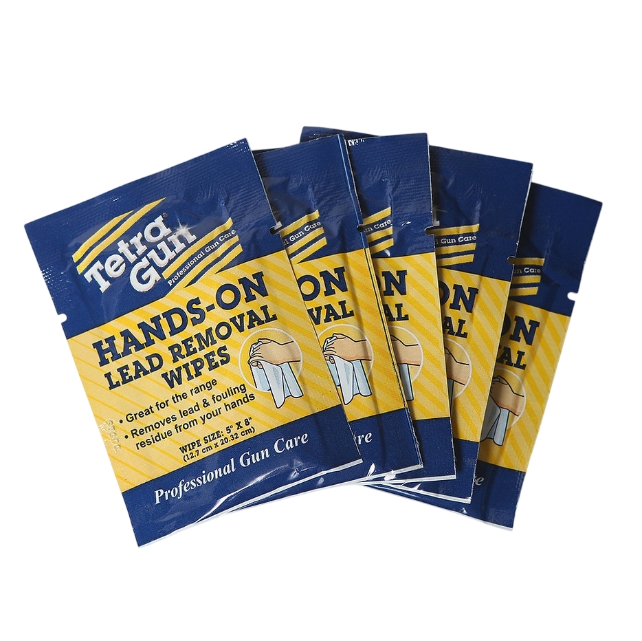 Tetra Gun Hands-On Lead Removal Wipes - Grab n Go Bowl (100pk)