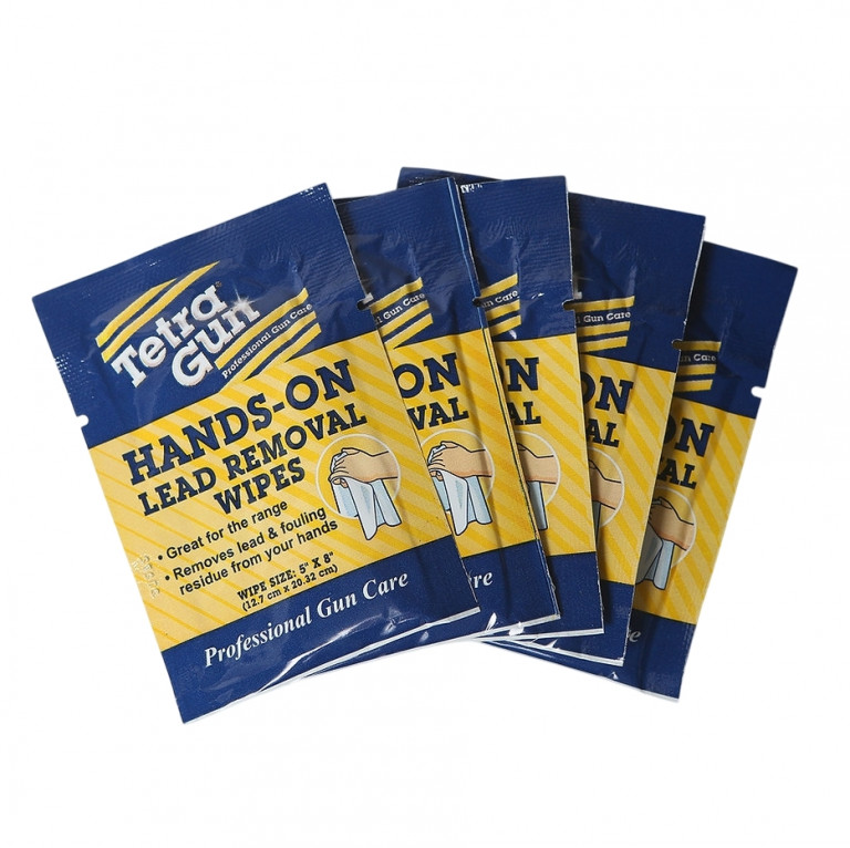 Tetra Gun Hands-On Lead Removal Wipes - Grab n Go Bowl (100pk)