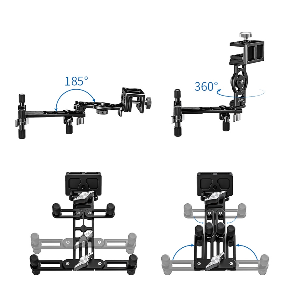 Leofoto WN-02 Multi Purpose Car Window Clamp Kit