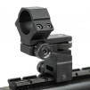 WULF 1" Low Profile Picatinny Adjustable IR Illuminator / Flashlight Rifle Scope Mount