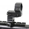 WULF 1" Low Profile Picatinny Adjustable IR Illuminator / Flashlight Rifle Scope Mount
