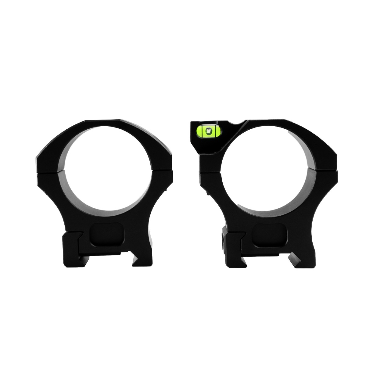 WULF Tactical Rings with Bubble Level - Picatinny - 34mm Tube - Med (30MM)