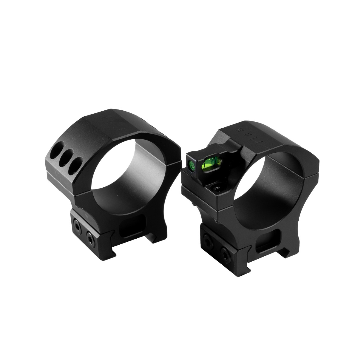 WULF Tactical Rings with Bubble Level - Picatinny - 34mm Tube - Med (30MM)