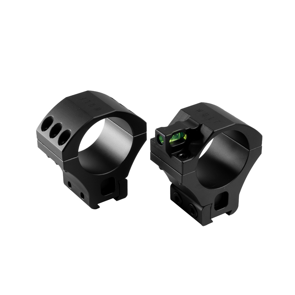 WULF Tactical Rings with Bubble Level - 9/11mm - 30mm Tube - Med (30MM)