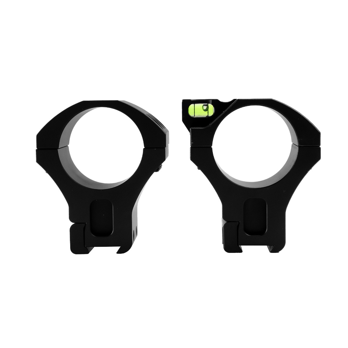 WULF Tactical Rings with Bubble Level - 9/11mm - 30mm Tube - High (36MM)