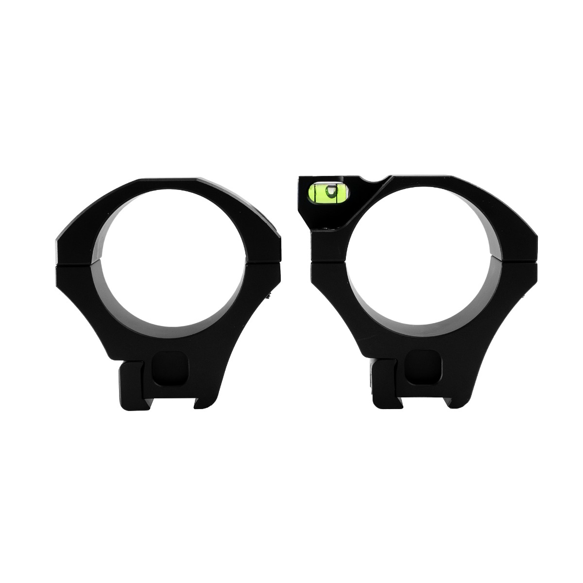 WULF Tactical Rings with Bubble Level - 9/11mm - 34mm Tube - Med (30MM)