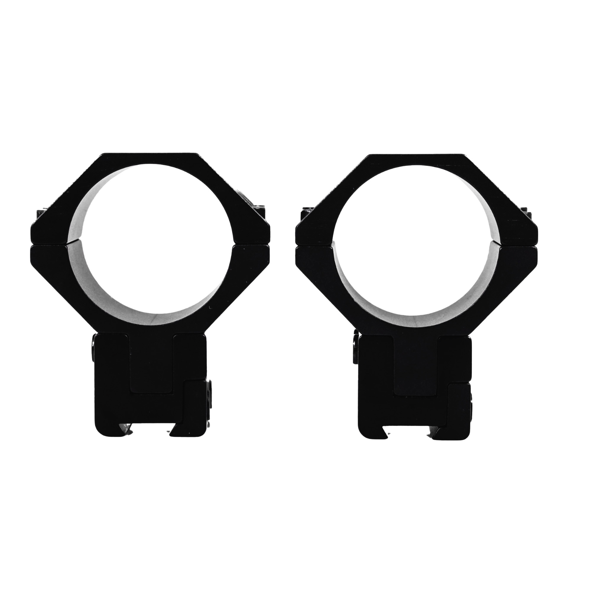 WULF 40 MOA Adjustable 6 Screw Rings - 9/11mm - 30mm Tube