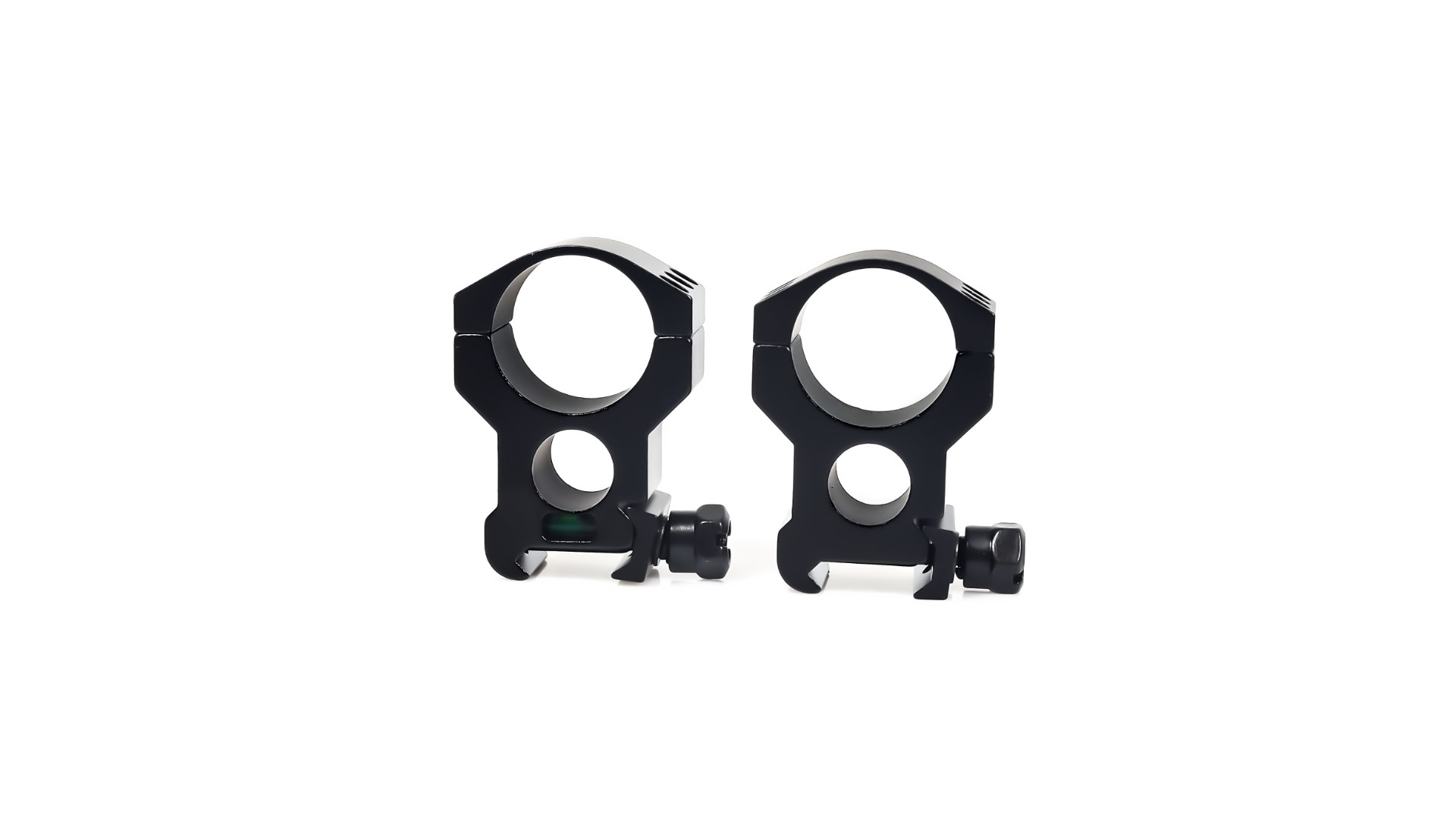 WULF Pro Tac 30mm Bubble Level Heavy Duty 6 Screw Weaver/Picatinny Rings - High