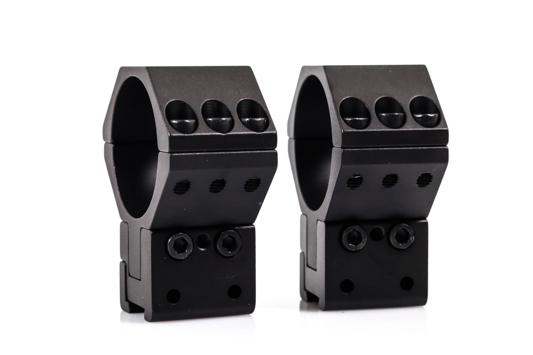 WULF 34mm 40 MOA Adjustable 6 Screw 9-11mm 2 Piece Dovetails Rings