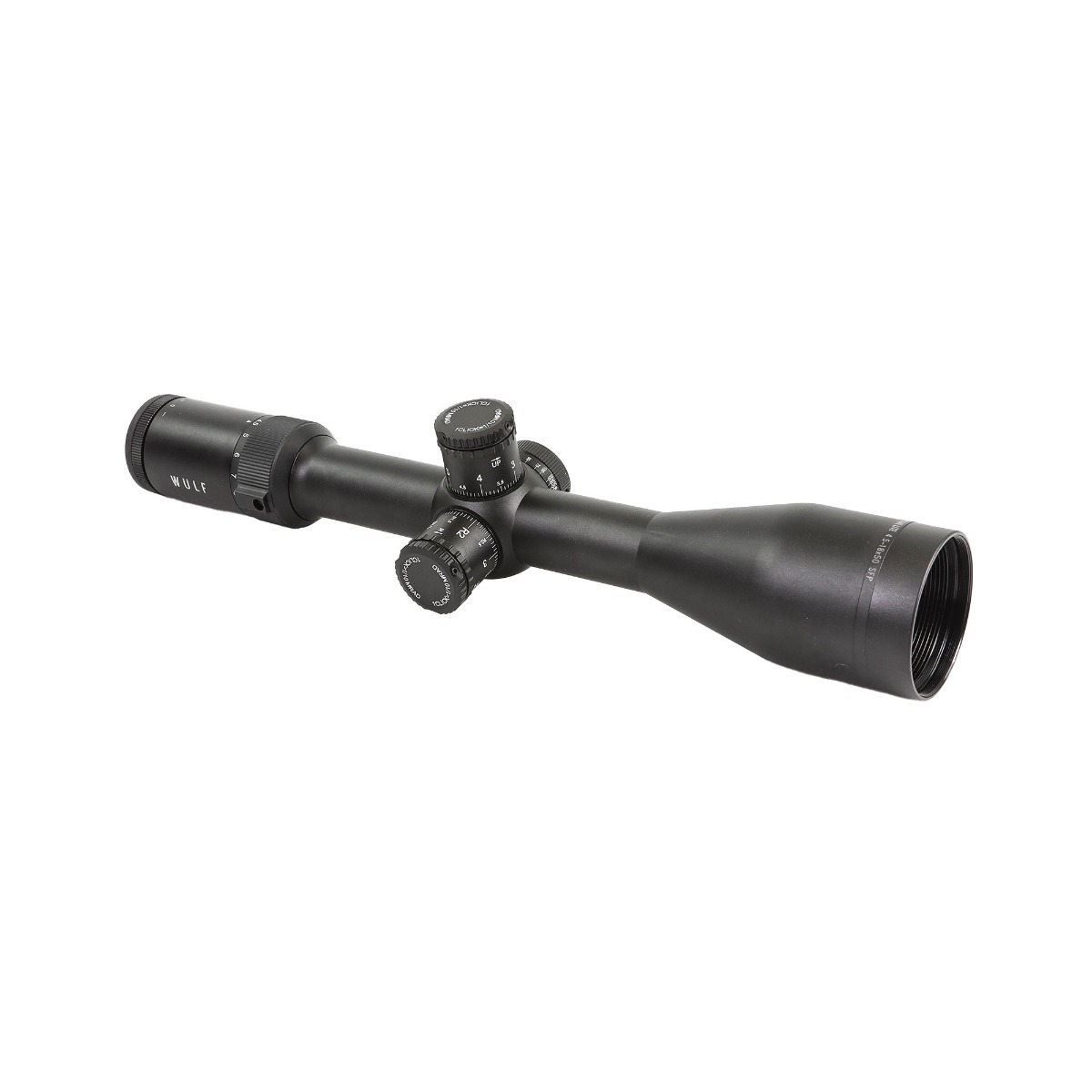 WIN A: WULF Hurricane Lite 4.5-18x50 SFP Non Illum Half Mildot SF (30mm) Tactical 0.1 MRAD Rifle Scope w/ Weaver Rings