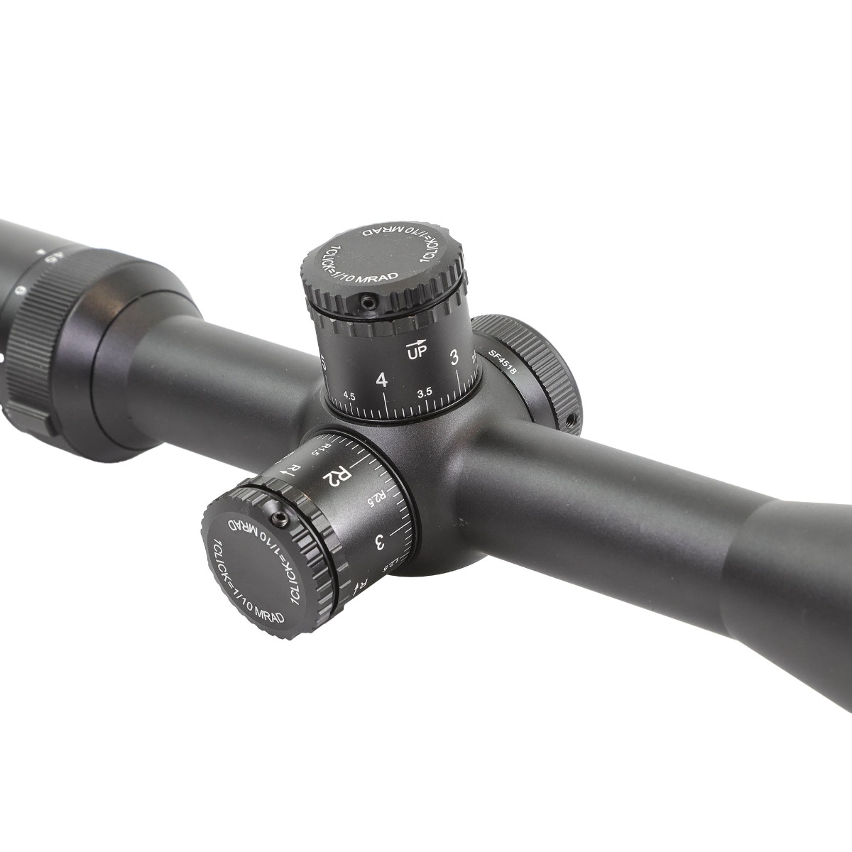 WIN A: WULF Lightning 4.5-18x44 SFP Non Illuminated Half Mildot Side Focus (1 inch) Tactical 0.1 MRAD Rifle Scope w/ 9-11mm Rings
