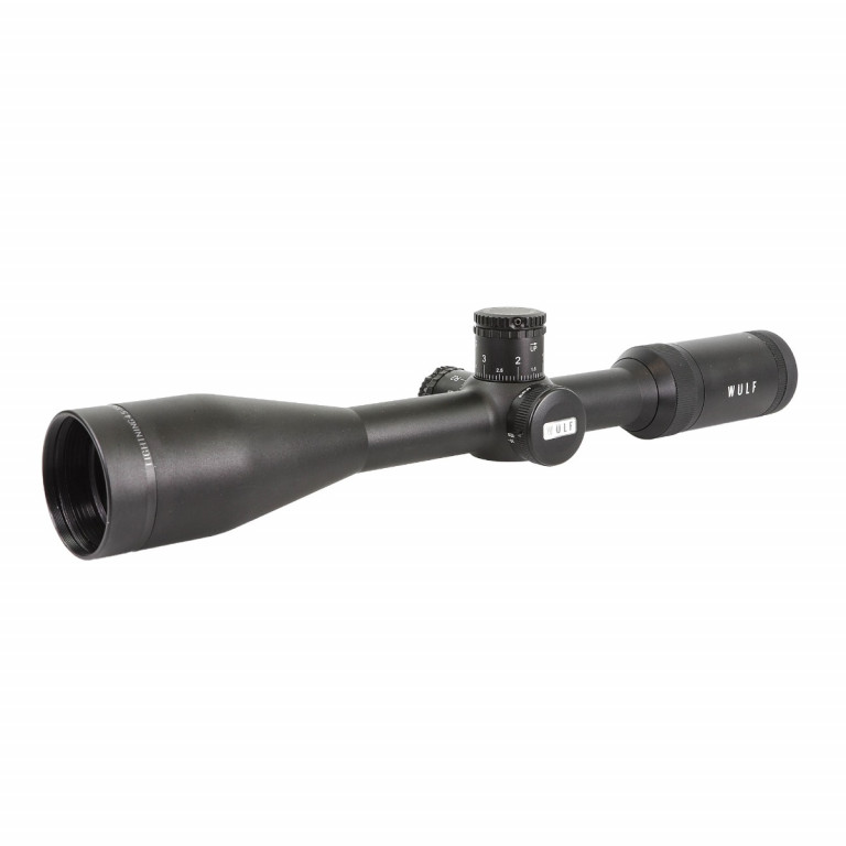 WIN A: WULF Lightning 4.5-18x44 SFP Non Illuminated Half Mildot Side Focus (1 inch) Tactical 0.1 MRAD Rifle Scope w/ 9-11mm Rings