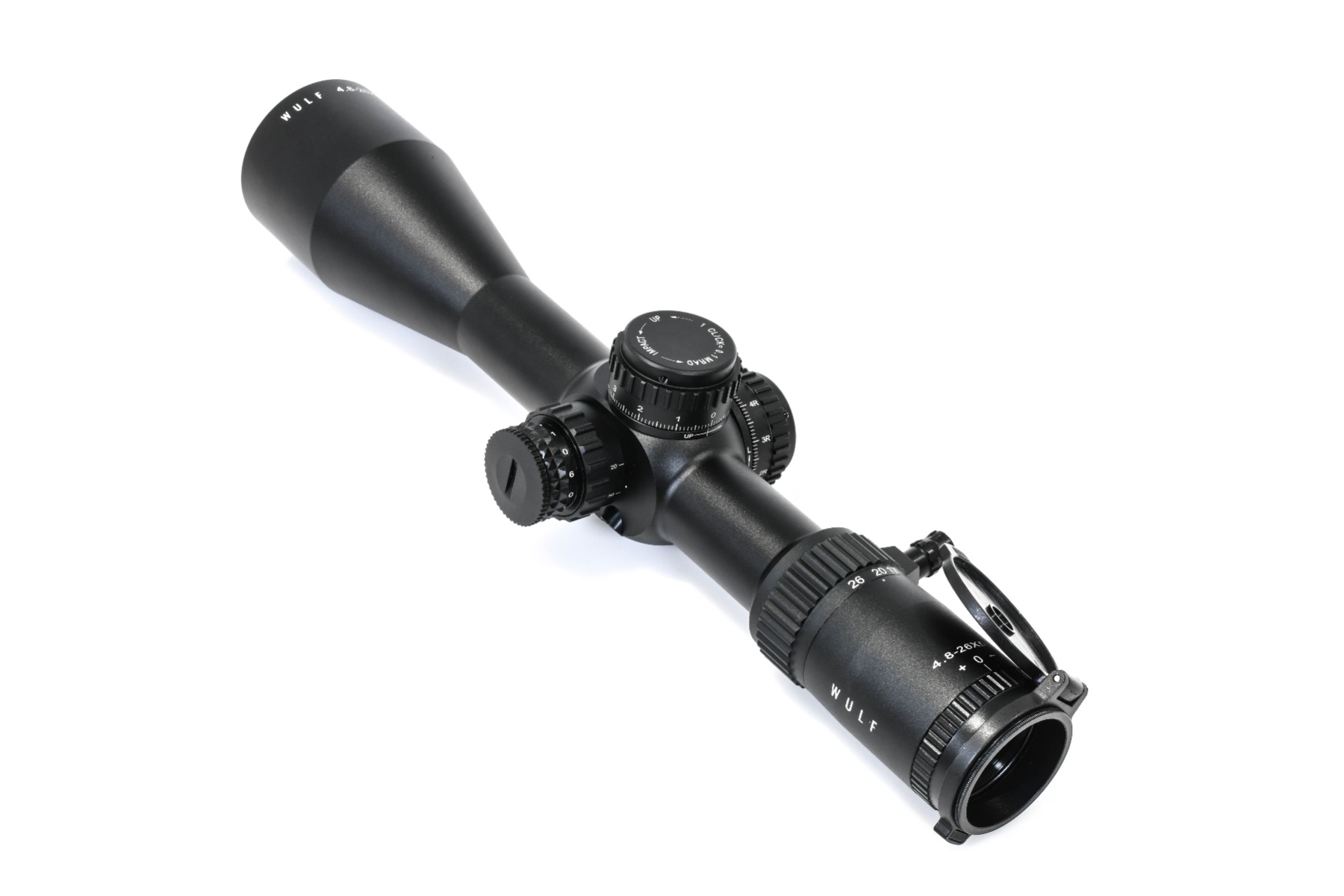 WULF Defender 4.8-26x56 FFP Illuminated W-MIL3 ZTL 0.1 MRAD Rifle Scope 5