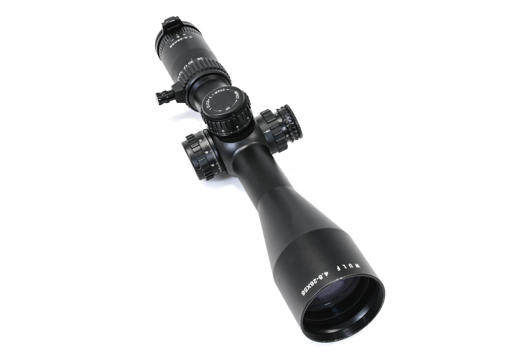 WULF Defender 4.8-26x56 FFP Illuminated W-MIL3 ZTL 0.1 MRAD Rifle Scope 6