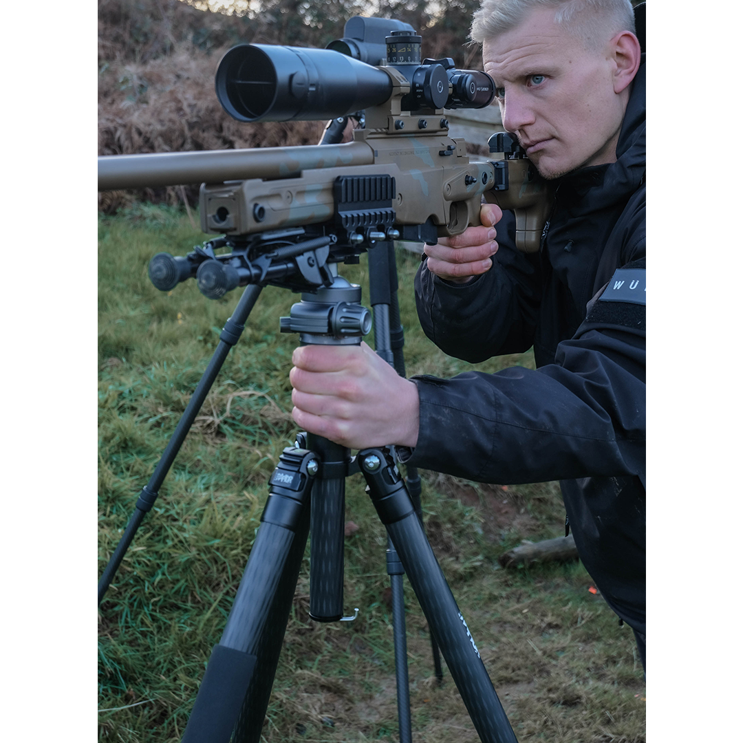 WIN A: *NEW* WULF RAPTOR Carbon Fibre Tripod Shooting System w/ Ball Head, Gun Clamp and Arca Adapter Kit