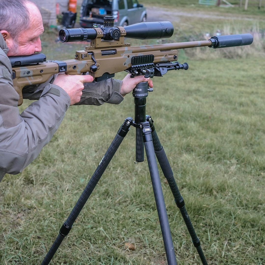 WIN A: *NEW* WULF RAPTOR Carbon Fibre Tripod Shooting System w/ Ball Head, Gun Clamp and Arca Adapter Kit