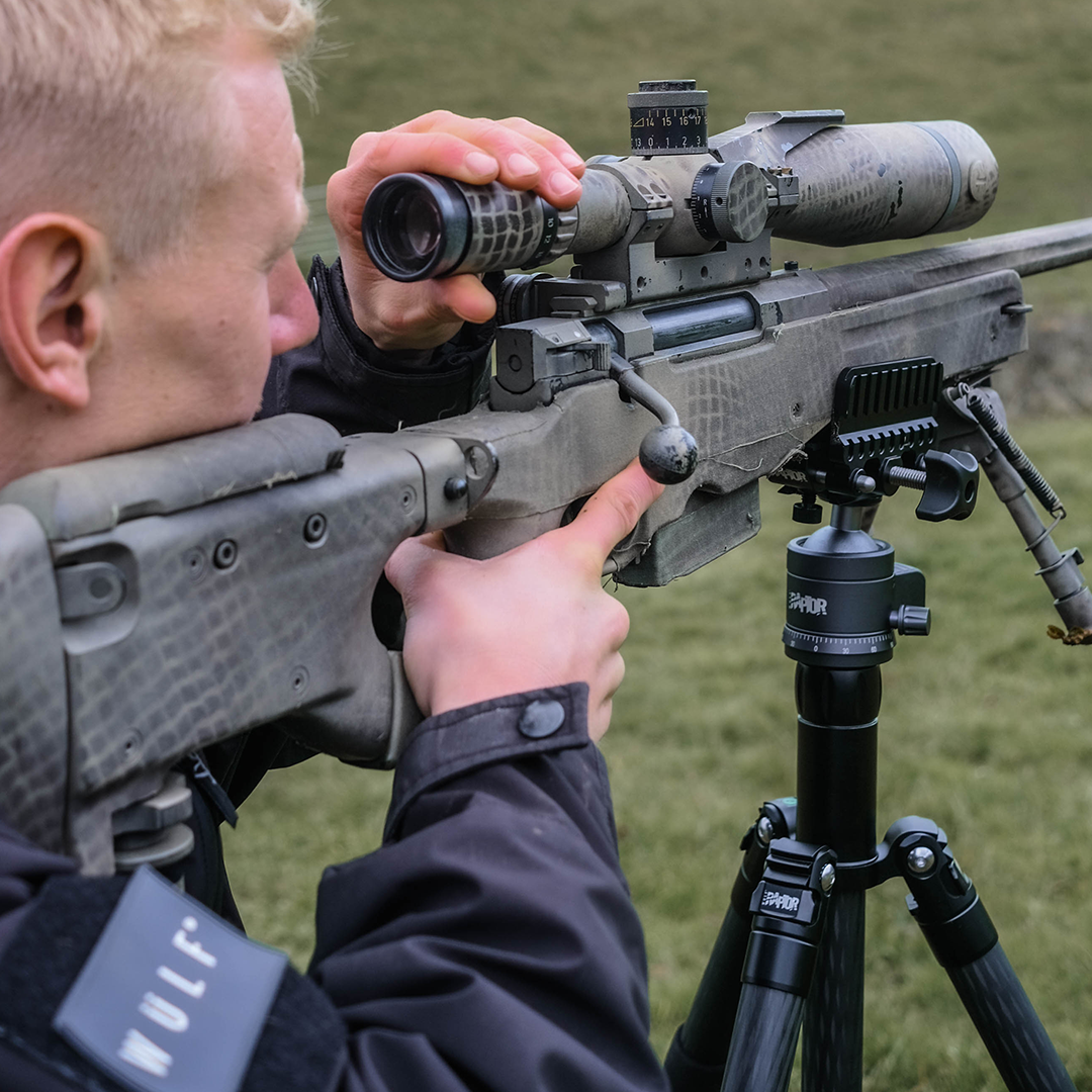 WIN A: *NEW* WULF RAPTOR Carbon Fibre Tripod Shooting System w/ Ball Head, Gun Clamp and Arca Adapter Kit