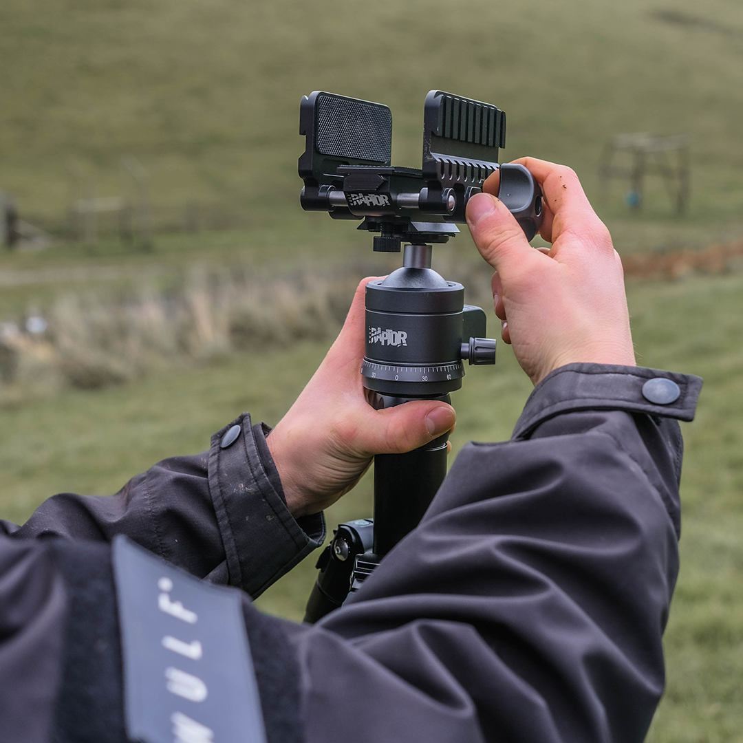 WIN A: WULF RAPTOR Carbon Fibre Tripod Shooting System w/ Ball Head, Gun Clamp and Arca Adapter Kit #165