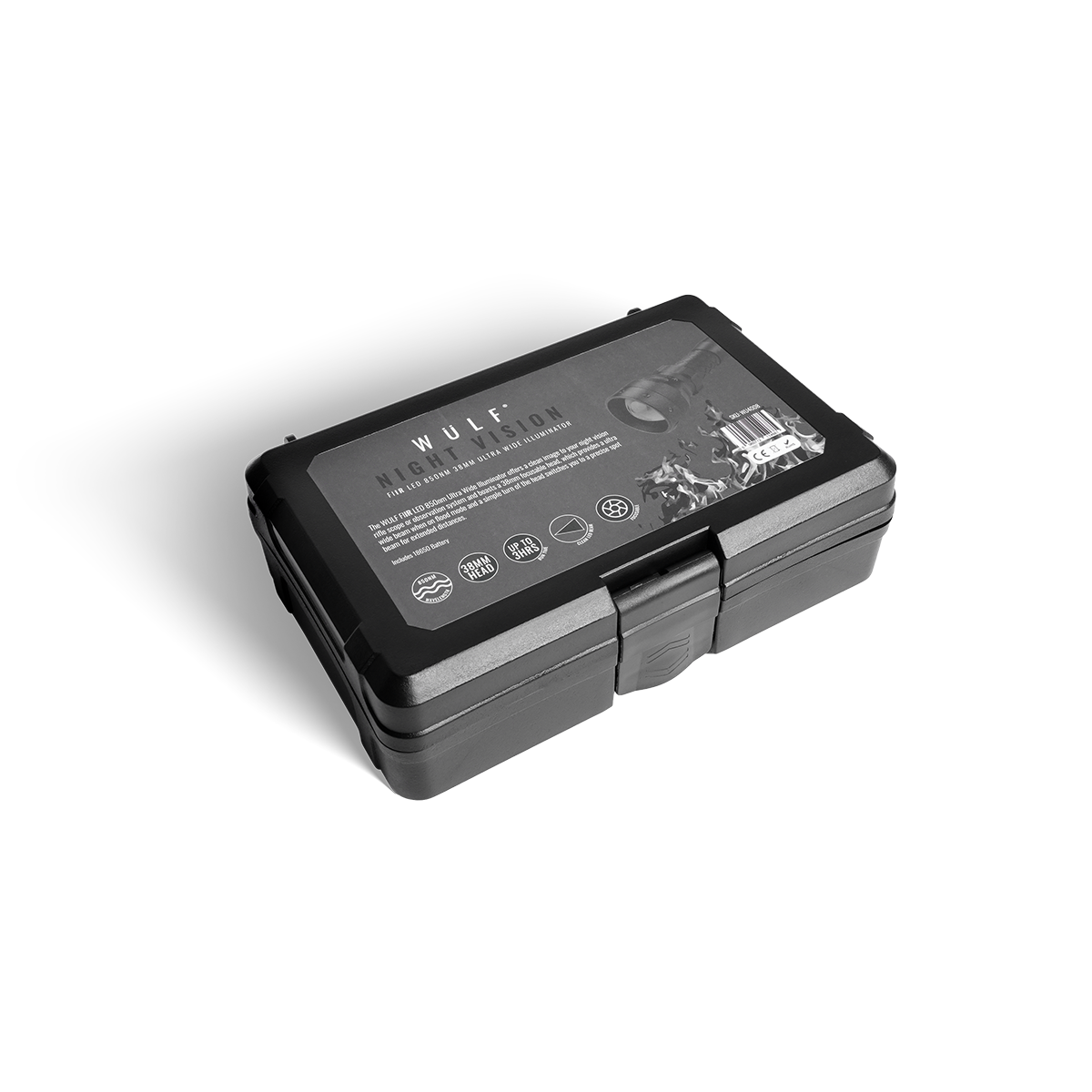 WULF FIIR LED 850NM IR 38mm Ultra Wide Illuminator