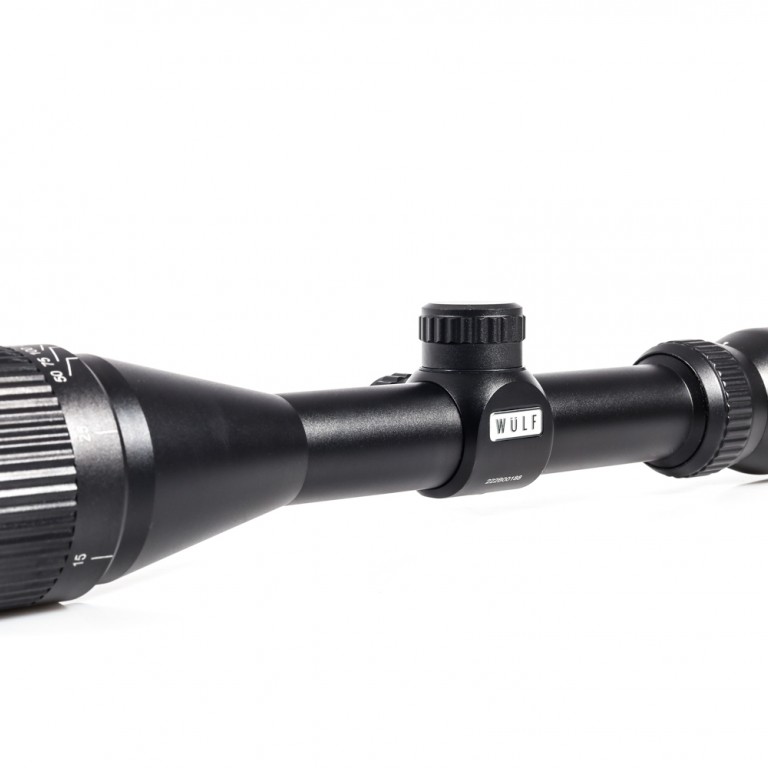 (NEW) WULF Fireball 3-9x40 Adjustable Objective 10 Yard Minimum Half Mil-Dot Reticle Rifle Scope