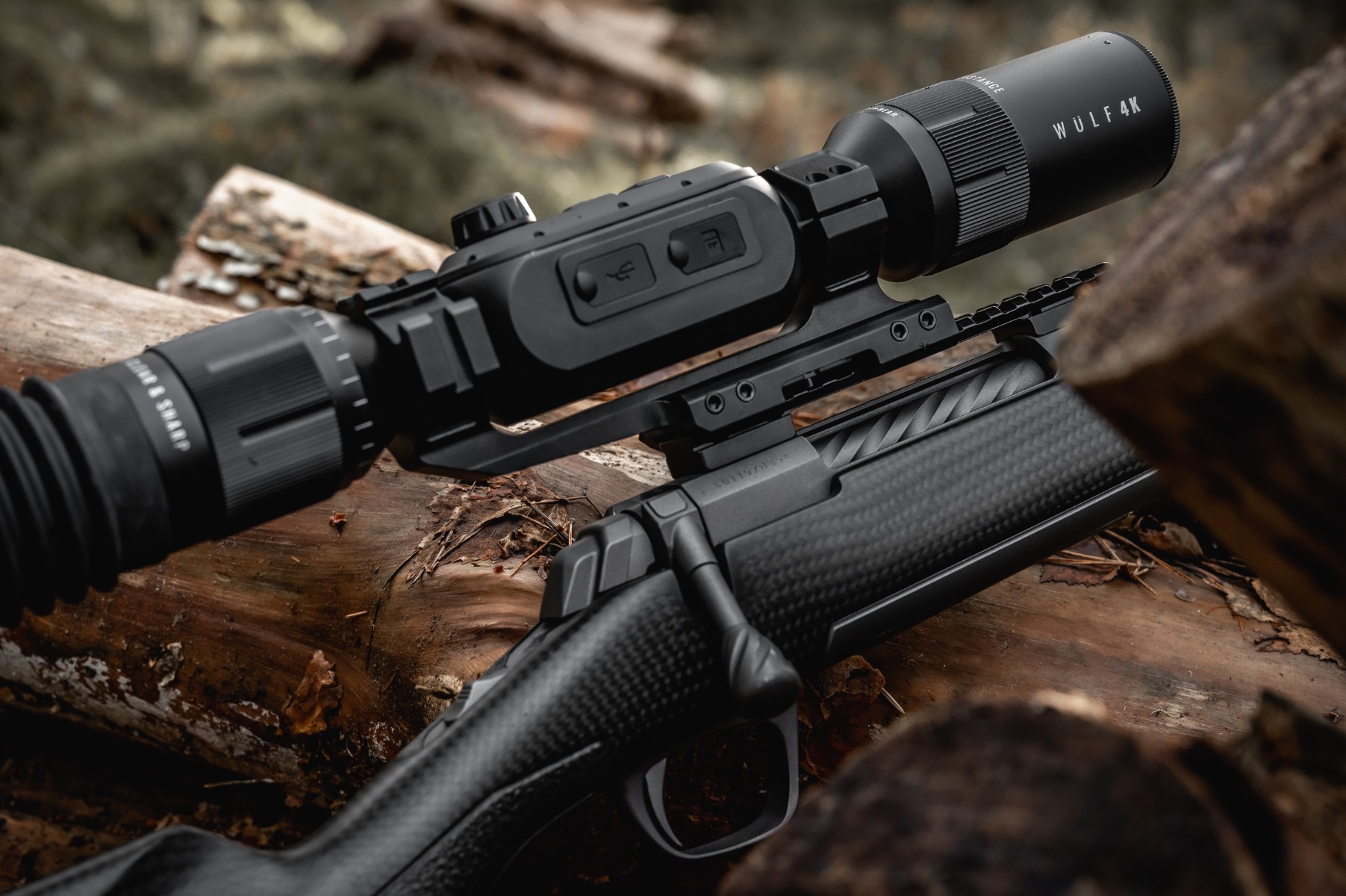 WULF 4K 3-24x Day/Night Vision Rifle Scope