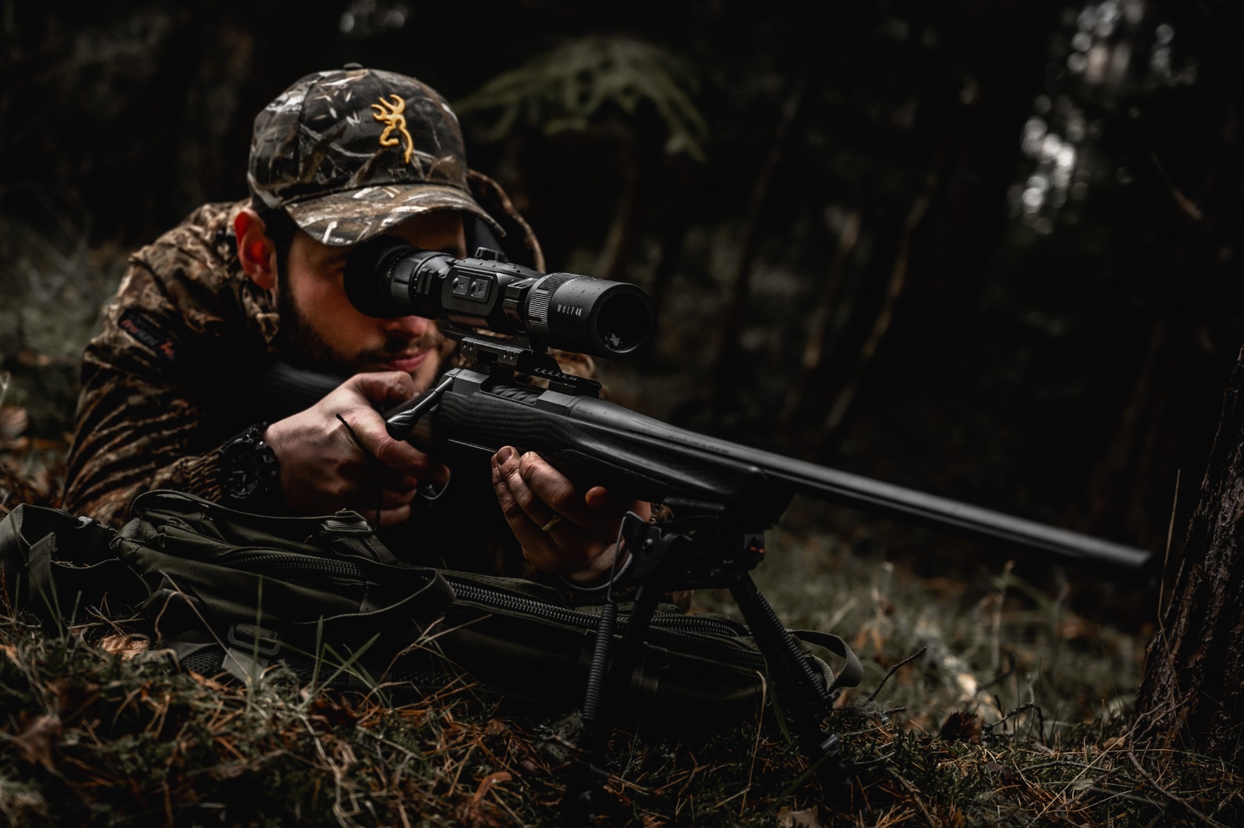 WULF 4K 3-24x Day/Night Vision Rifle Scope