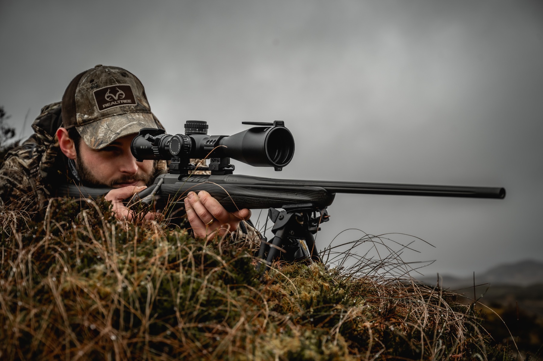 WULF Defender 4.8-26x56 FFP Illuminated W-MIL3 ZTL 0.1 MRAD Rifle Scope Lifestyle photo 2