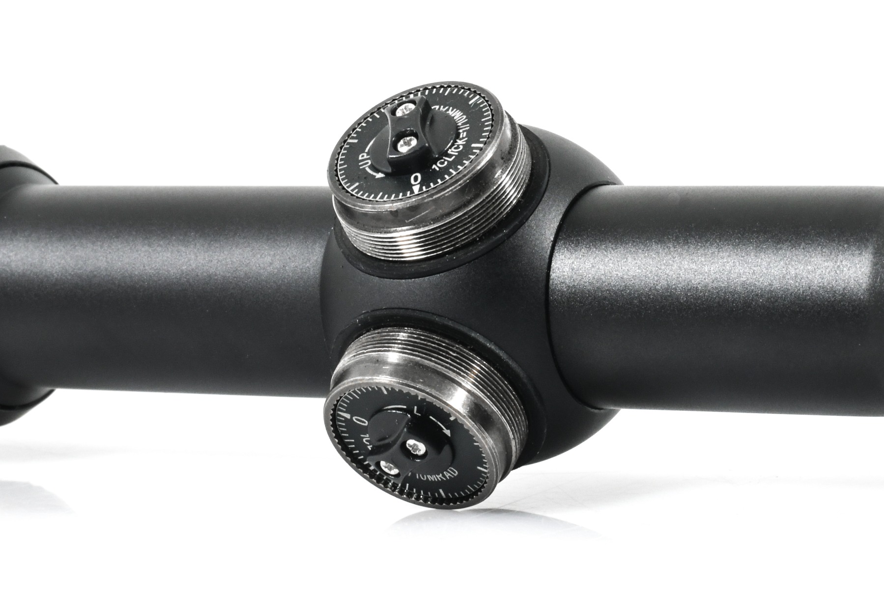 WIN A: WULF Fireball 2-7x32 SFP Adjustable Objective 5 Yards Minimum Half Mil-Dot Reticle 0.1 MRAD Clicks Rifle Scope w/ Dovetail Mounts #243