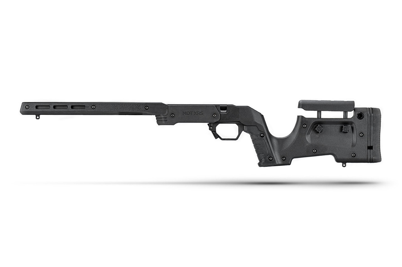 MDT XRS Remington 700 Short Action Tactical Sporting Chassis System L/H - Cerakote Black