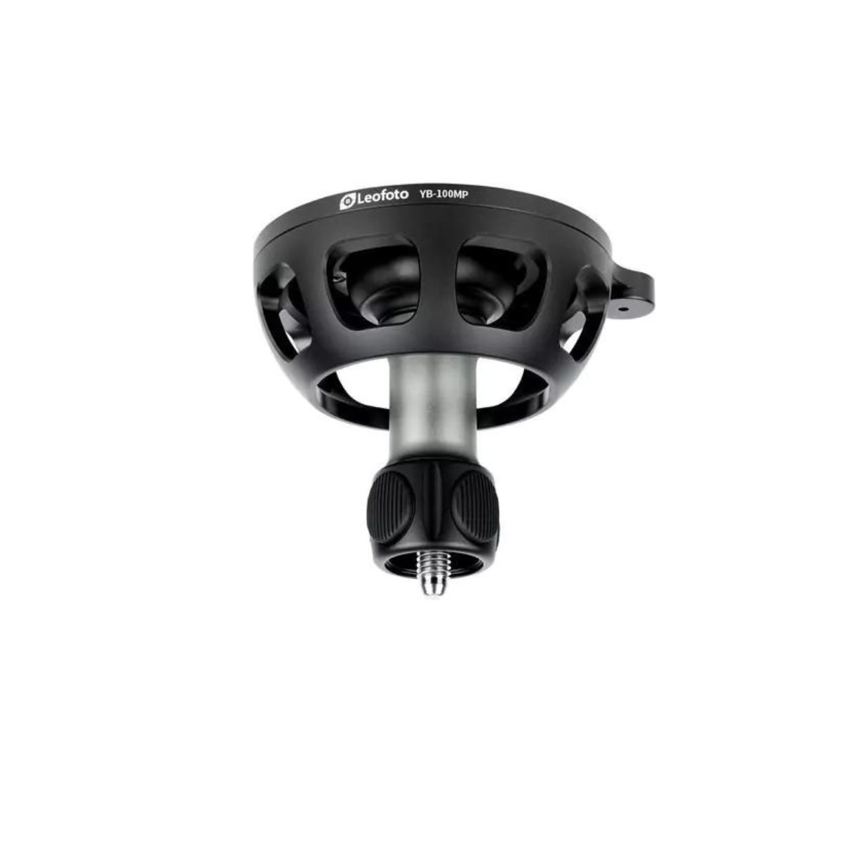 Leofoto YB-100MP Summit 100mm x 100mm 3/8 inch Thread Medium Handle Levelling Base with Platform