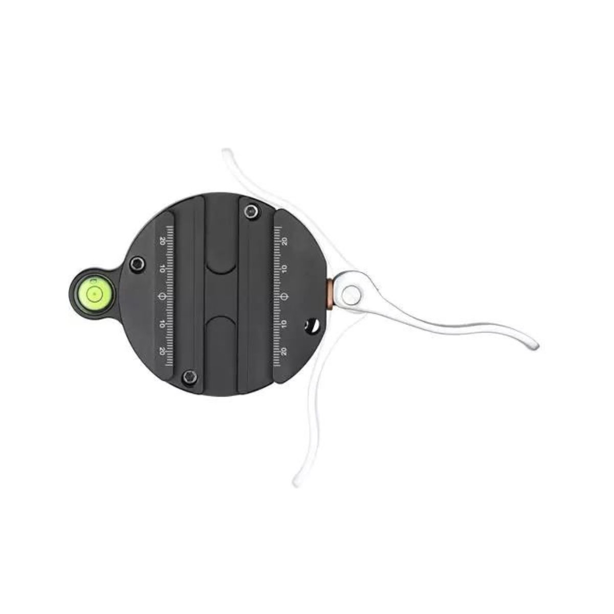 Leofoto YB-75MC Summit Middle Handle 75mm Levelling Base with Platform and Clamp