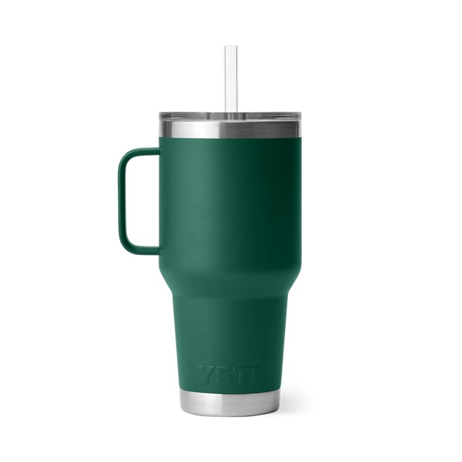 WIN A: YETI Rambler 35 oz Straw Mug – Black Forest Green