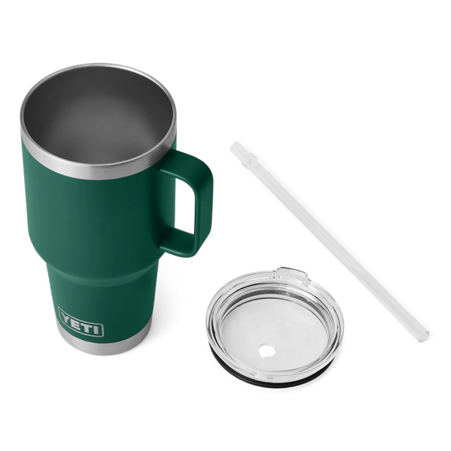 WIN A: YETI Rambler 35 oz Straw Mug – Black Forest Green