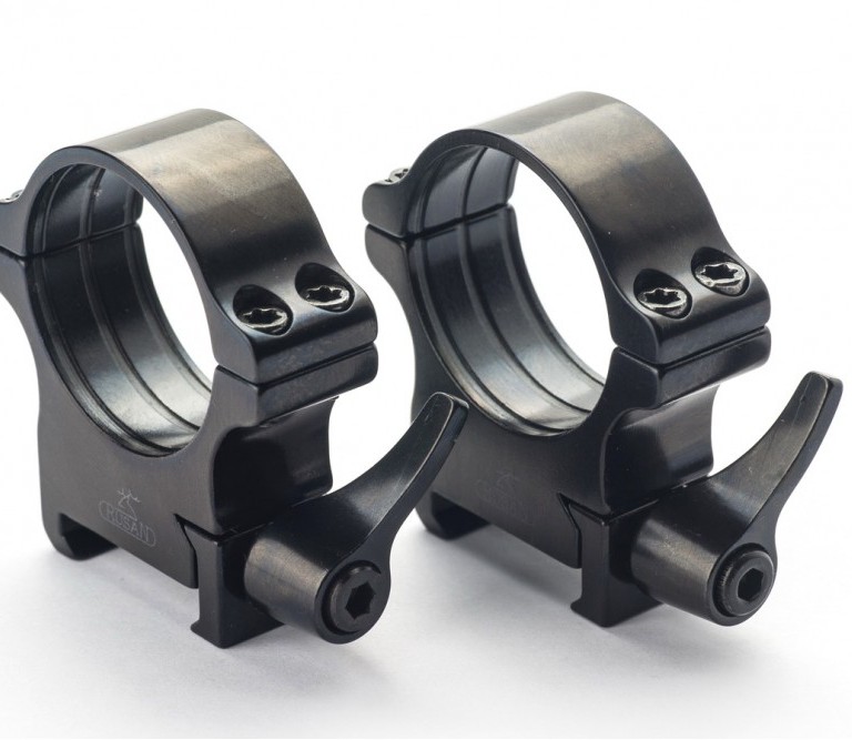 Rusan Steel Quick-Release Picatinny & Weaver rings - 26 mm