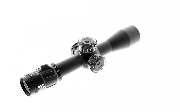 Zero Compromise Optic (ZCO) ZC420 4-20X50 IR FFP Mil/MIL MPCT2 Rifle Scope (+ZCO 2pc Rings)